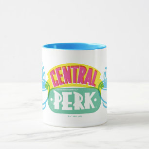 Neon Central Perk Logo Mok