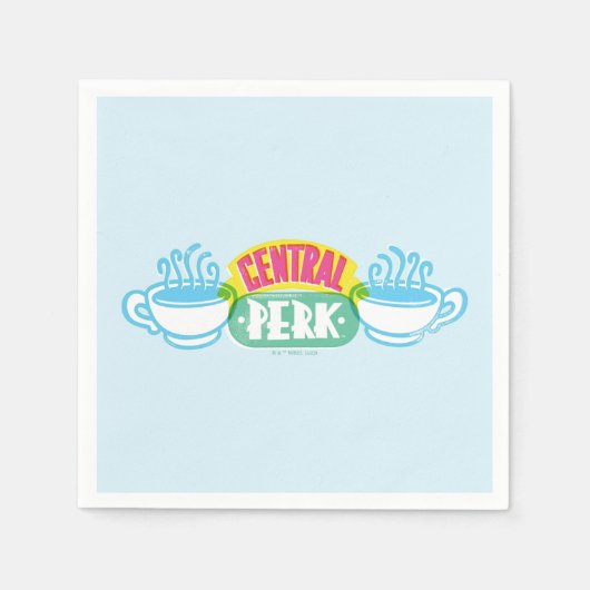 Neon Central Perk Logo Servet (Voorkant)