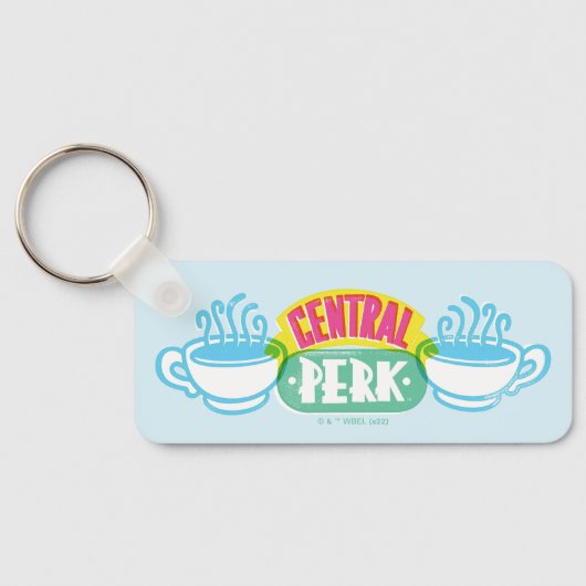 Neon Central Perk Logo Sleutelhanger (Achterkant)