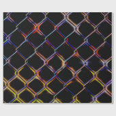 Neon Chain Link Cadeaupapier (Vlak)