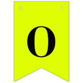 Neon Chartreuse Effen Kleur | Op Maat Vlaggetjes (Derde vlag)