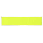 Neon Chartreuse Effen Kleur | Trendy Kleur Korte Tafelloper (Horizontaal)