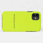 Neon chartreuse geel/DIY kleur/telefoon hoesjes (Achterkant (horizontaal))