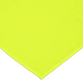 Neon Chartreuse Solid Color | Klassiek | Elegant Tafelkleed (Gekanteld)