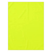 Neon Chartreuse Solid Color | Klassiek | Elegant Tafelkleed (Voorkant)