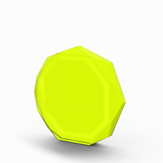 Neon Chartreuse Solid Color | Klassiek Fotoblokken (Rechts)