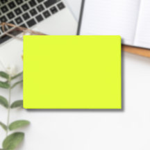 Neon Chartreuse Solid Color | Klassiek