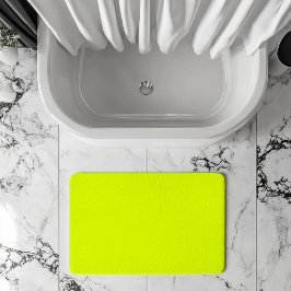 Neon Chartreuse Solid Color | Trendy kleur Badmat