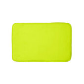 Neon Chartreuse Solid Color | Trendy kleur Badmat (Voorkant)