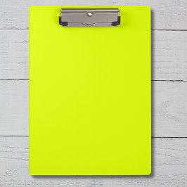 Neon Chartreuse Solid Color | Trendy kleur Klembord