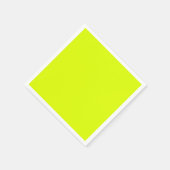 Neon Chartreuse Solid Color | Trendy kleur Servet (Hoek)