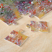 Neon Cheetah Legpuzzel (Zijkant)