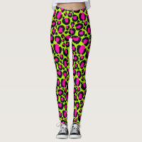 Neon Cheetah Pattern, Boys Girls & Kinder, Leopard