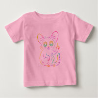 Neon Chinchilla Fantasie Huisdier – Kleurrijk Dier