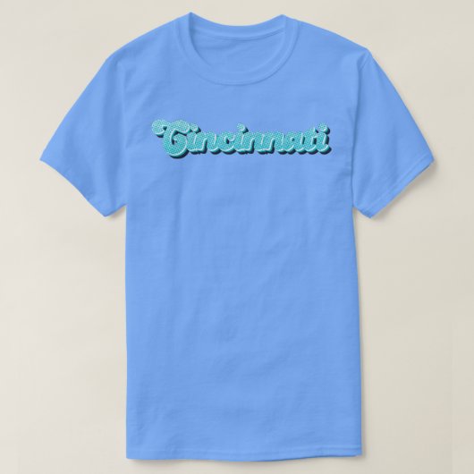 Neon Cincinnati T-shirt (Design voorkant)