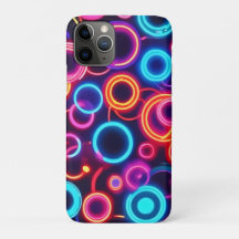 Neon Circles: een levendig visueel feest