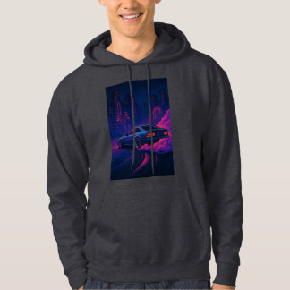Neon Circuitsymfonie Hoodie