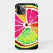 Neon Citrus Fruit Fiesta Case-Mate iPhone Case (Achterkant)