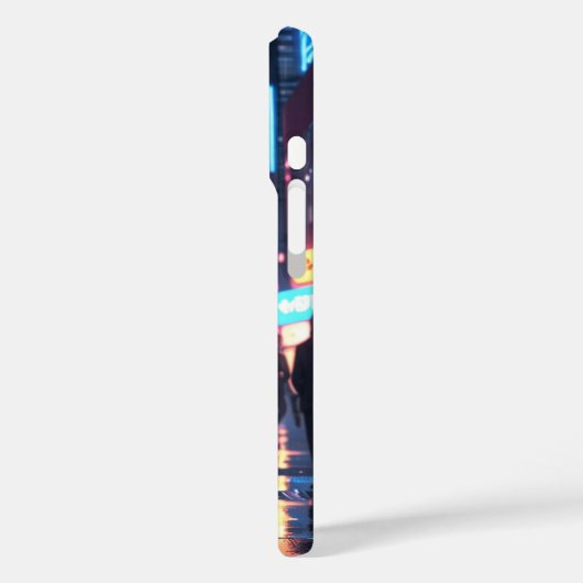 Neon City Girl Case-Mate iPhone Case (Achterkant / Links)