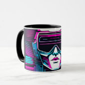 Neon City Mok (Voorkant links)