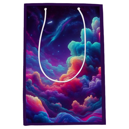 Neon Cloud Bag Medium Cadeauzakje (Voorkant)