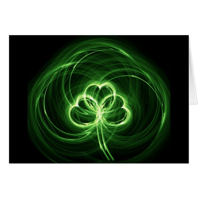 Neon Clover Fractal (Voorkant Horizontaal)