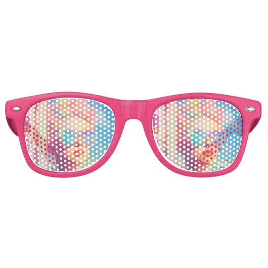 Neon Coastal Beauty met zonnebril (Voorkant)