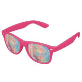 Neon Coastal Beauty met zonnebril (Gekanteld)