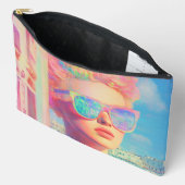 Neon Coastal Beauty met zonnebril Etui (Open)
