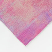 Neon Coastal Beauty met zonnebril Fleece Deken (Hoek)