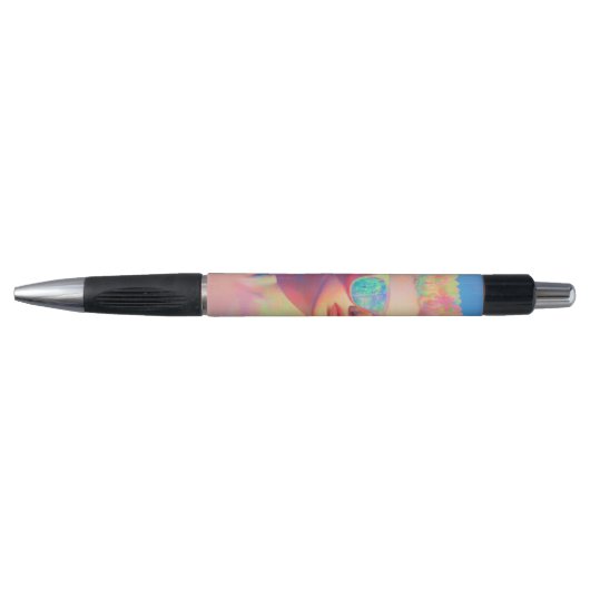 Neon Coastal Beauty met zonnebril Pen (Voorkant)