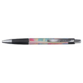 Neon Coastal Beauty met zonnebril Pen (Achterkant)