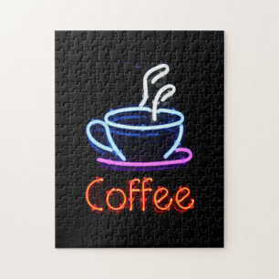 Neon Coffee-teken Legpuzzel