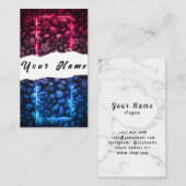 Neon Coffee Visitekaartje (Voorkant / Achterkant)