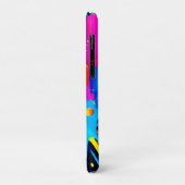 Neon Color Splash Art Case-Mate iPhone Case (Achterkant/links)