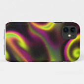 Neon Color Woosh Case-Mate iPhone Case (Achterkant (horizontaal))
