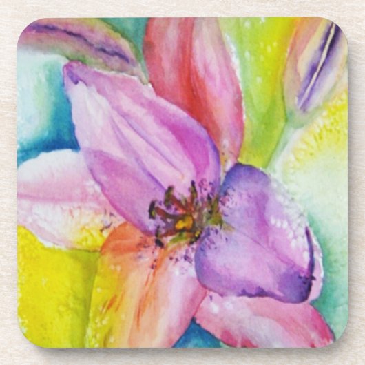 NEON COLORED LILY ONDERZETTERS (Voorkant)