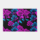 Neon Colored Roses Deurmat (Voorkant)