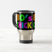 Neon Colors 80's Chick Reisbeker (Voorkant links)