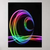 Neon Colors Glow Stick Poster (Voorkant)