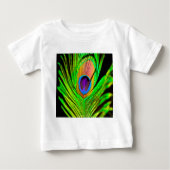 Neon Colors Peacock Feather (Voorkant)