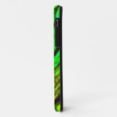 Neon Colors Peacock Feather Case-Mate iPhone Case (Achterkant/links)