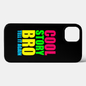 Neon Cool Story Bro Case-Mate iPhone Case (Achterkant (horizontaal))