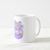 Neon Coquette Halloween Pumpkin Koffiemok (Voorkant rechts)