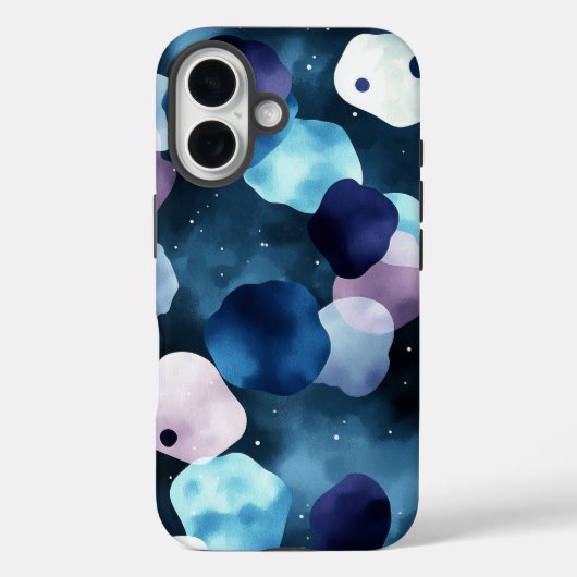 Neon Cosmic Koe Print Telefoonhoes Case-Mate iPhone Case (Achterkant)