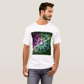 Neon Cosmic Rock Mandala T-shirt (Voorkant volledig)