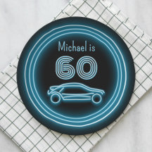 Neon Coupé Race Car - Motorsport Custom Mannen