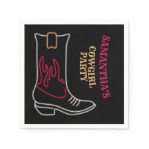 Neon Cowboy / Cowgirl Boot Party