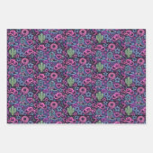 Neon Cowboy & Cowgirl Inpakpapier Vel (Voorkant 3)