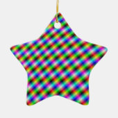 Neon Crosshatch Ornament (Voorkant)